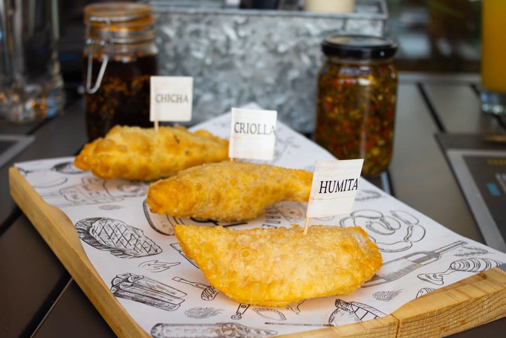 Fresh empanadas