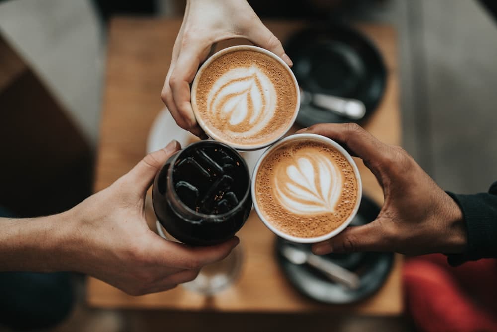 Coffee made by hand